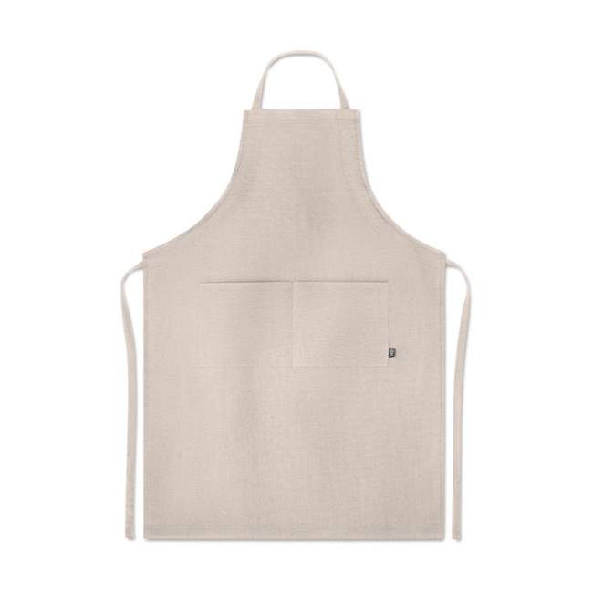 Custom Printed Hemp Adjustable Apron 200 Gr/m²