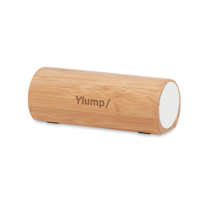 Branded Wireless Bamboo Speaker 2X5W