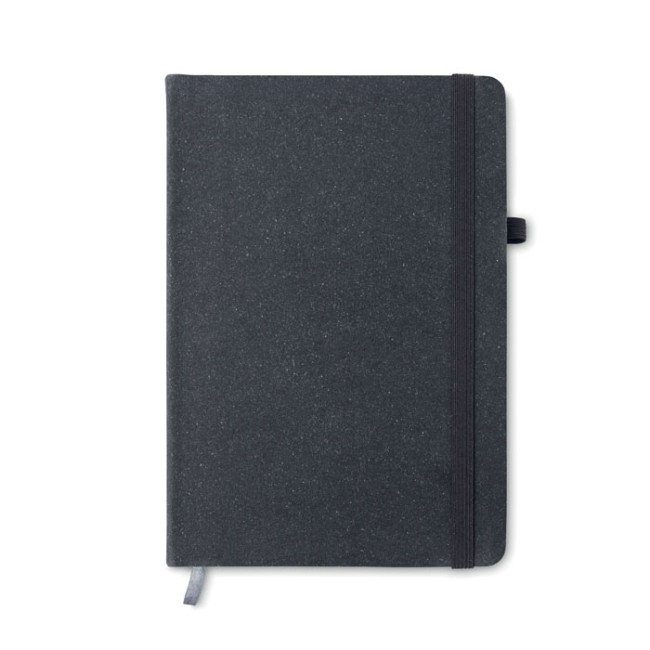 Custom Printed Recycled PU A5 Lined Notebook - Image 1