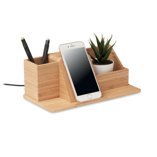 Custom Printed Desktop Wireless Charger 10W - Image 1