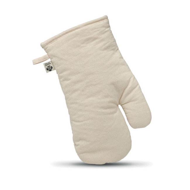 Custom Printed Organic Cotton Oven Glove - Image 4