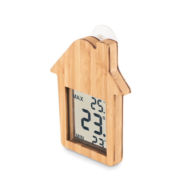 Branded Bamboo Weather Station