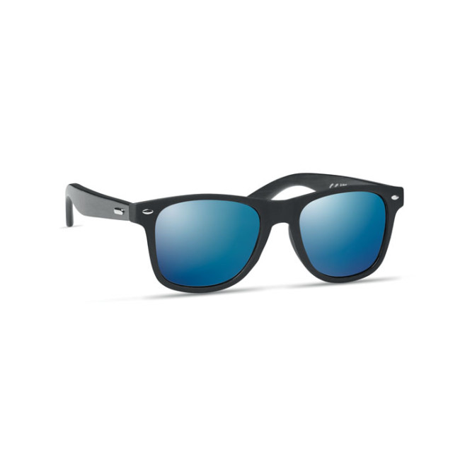 Branded Sunglasses With Bamboo Arms - Image 2