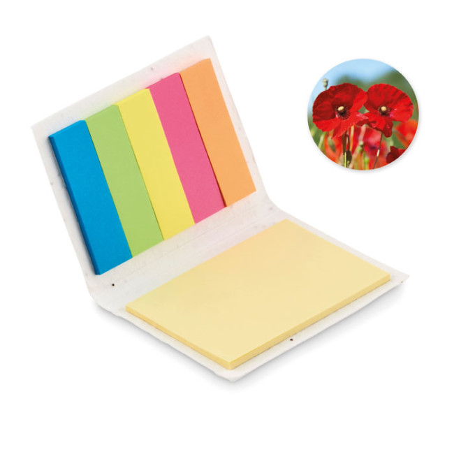 Custom Printed Seed Paper Sticky Note Pad