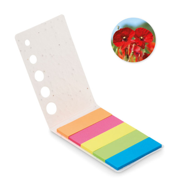 Custom Printed Seed Paper Page Markers Pad