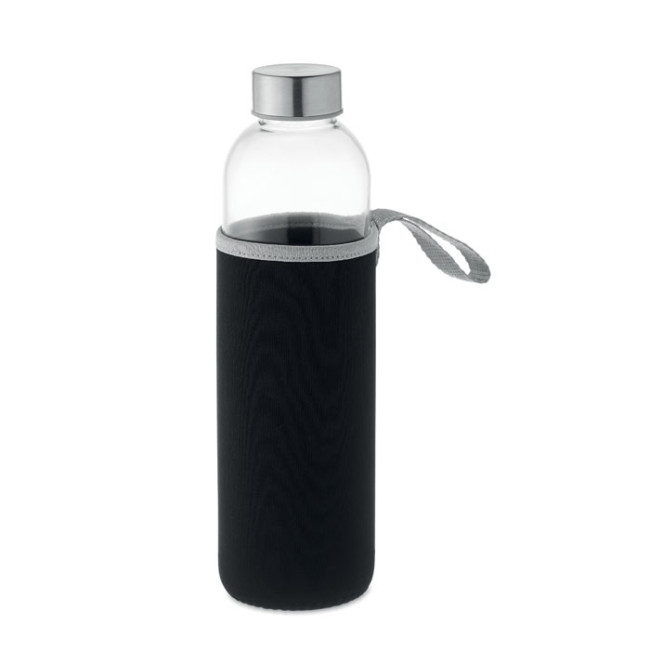 Custom Printed Glass Bottle In Pouch 750ml