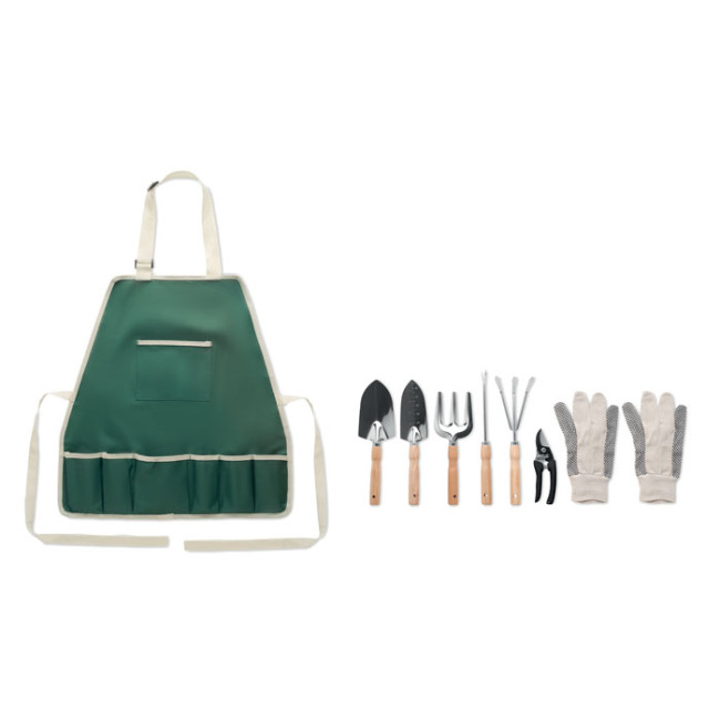 Custom Printed Garden Tools In Apron - Image 1