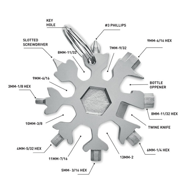 Custom Printed Stainless Steel Multi-Tool - Image 1