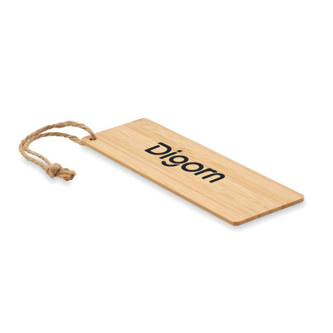 Branded Bamboo Bookmark