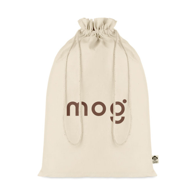 Custom Printed Large Organic Cotton Gift Bag