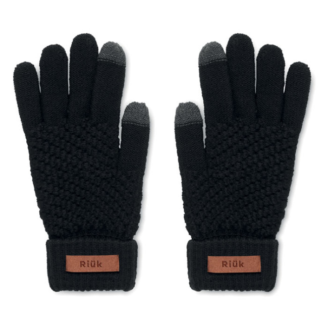 Custom Printed RPET Tactile Gloves