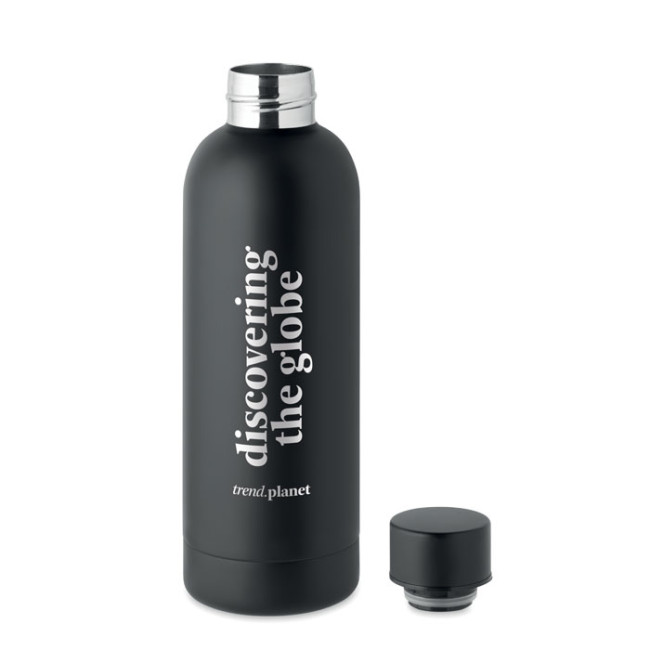 Custom Printed Double Wall Recycled Stainless Steel Bottle 500ml - Image 4