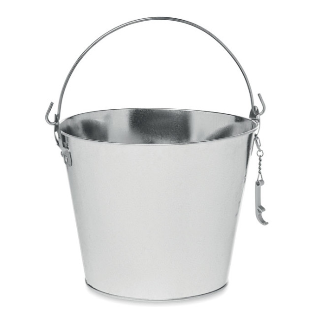 Custom Printed Metal Beer Bucket 4L - Image 2