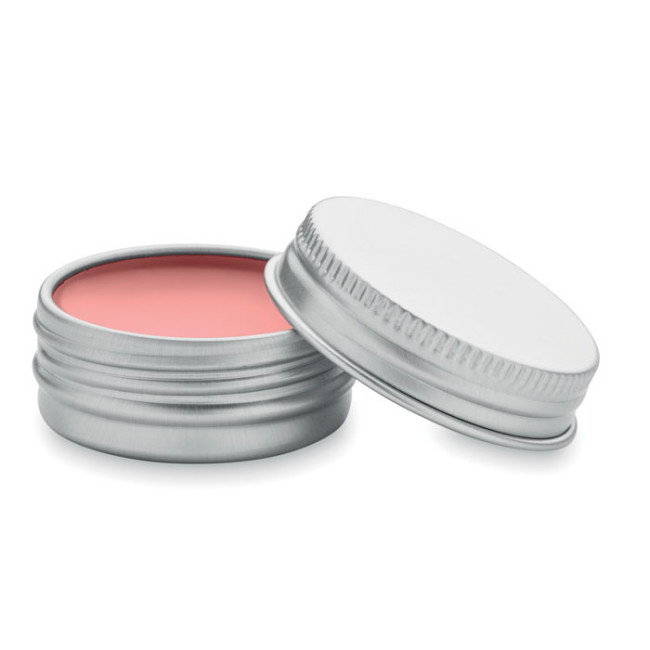 Branded Vegan Lip Balm In Round Tin - Image 1