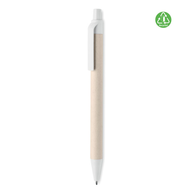 Custom Printed Milk Carton Paper Ball Pen - Image 2