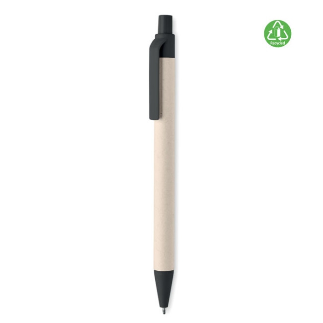 Custom Printed Milk Carton Paper Ball Pen - Image 1