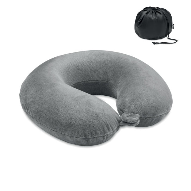 Custom Printed Travel Pillow In 210D RPET