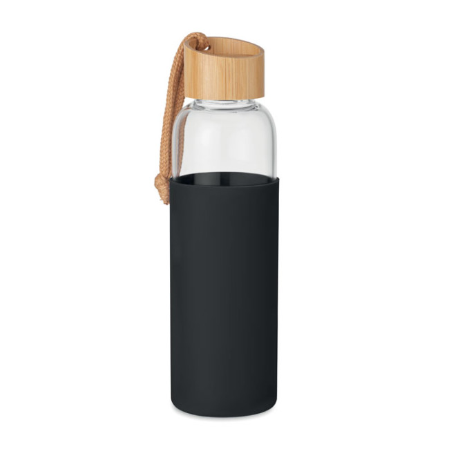 Custom Printed Glass Bottle 500ml In Pouch - Image 1