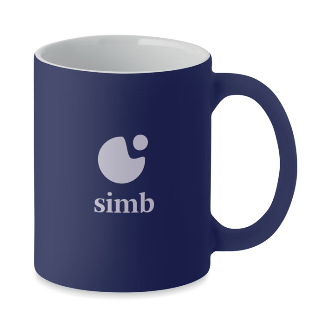 Custom Printed Matt Coloured Mug 300ml - Image 1