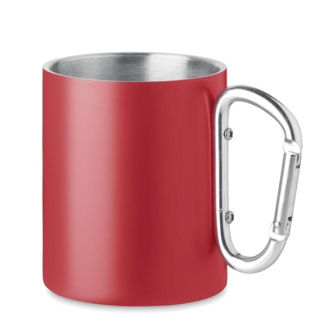 Custom Printed Double Wall Metal Mug 300ml - Image 5