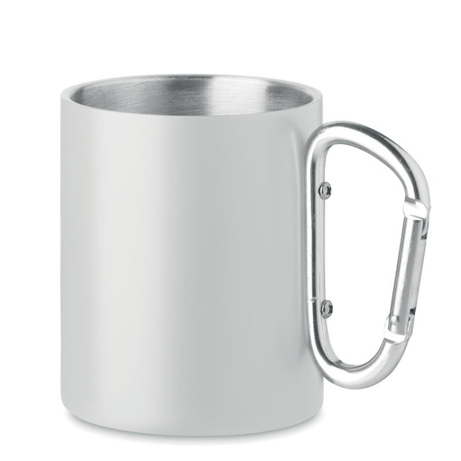 Custom Printed Double Wall Metal Mug 300ml - Image 2