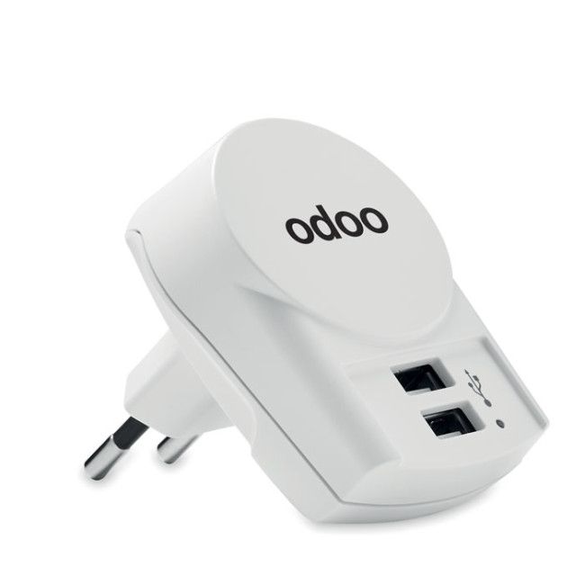 Branded Skross Euro USB Charger (2XA)