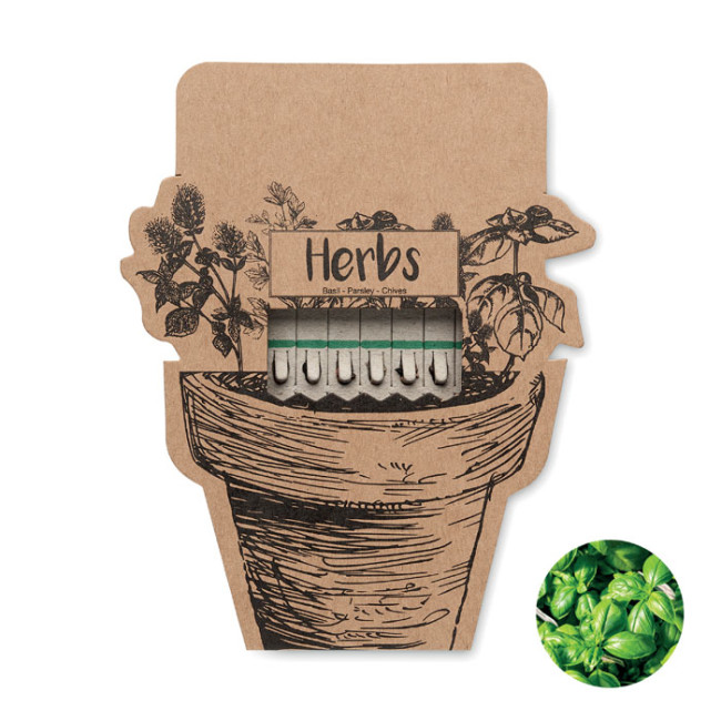 Branded Herb Seeds Sticks