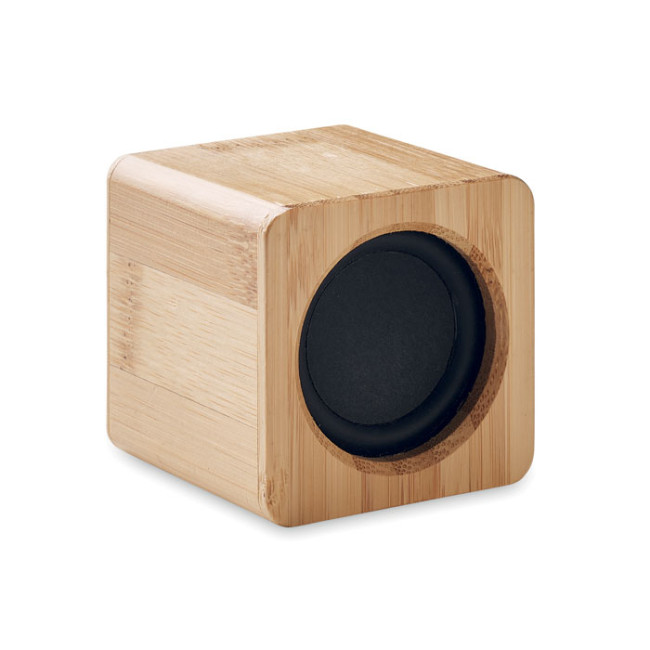 Branded Bamboo Wireless Speaker