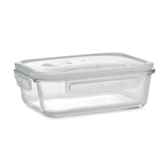 Custom Printed Glass Lunchbox & PP Lid 900ml