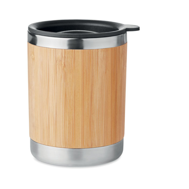 Branded Tumbler In Bamboo Cover 250ml