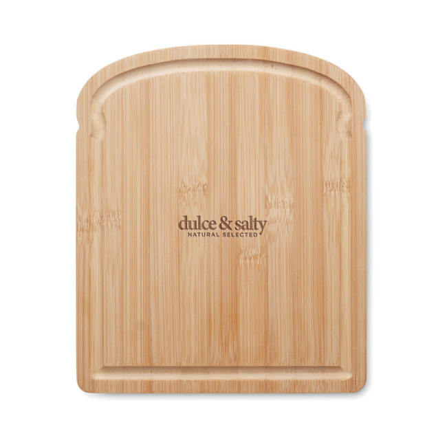 Branded Bamboo Bread Cutting Board - Image 1