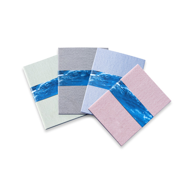 Custom Printed Ocean Clean FSC Recycled Paper A5 Notebook