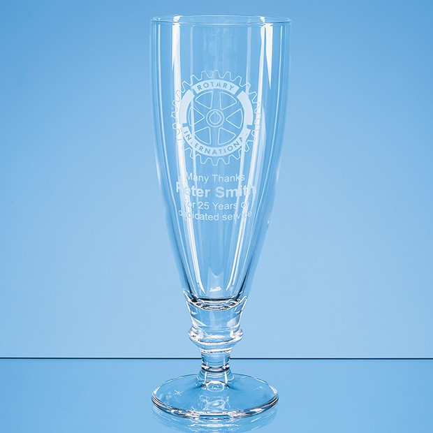 Branded 0.385ltr Harmony Beer Glass