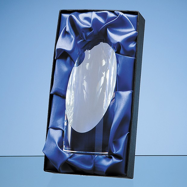 Custom Printed Universal Single Glass/Award Satin Lined Presentation Box*