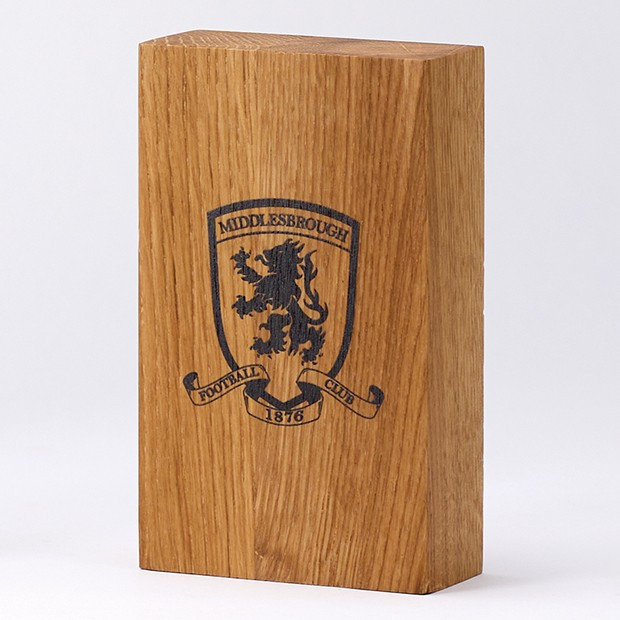 Branded 12.5cm x 7.5cm x 3.5cm Beech Rectangle Award