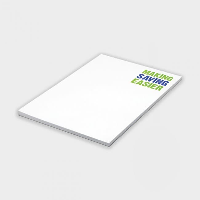 Custom Printed Green & Good A6 Conference Pad - Recycled