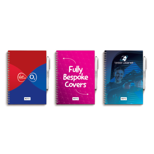 Custom Printed Moyu Rewriteable Hard Cover Notebook 40 Pages