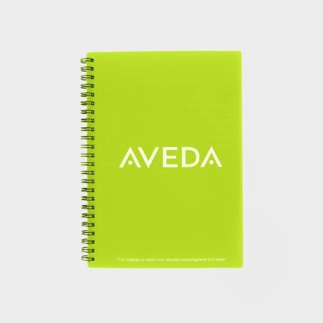 Custom Printed Green & Good A5 Polypropylene Wire Notebooks - Recycled - Image 5