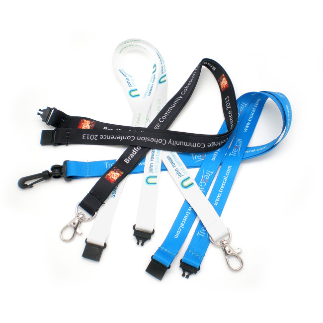 Custom Printed 15mm Heat Transfer Lanyard