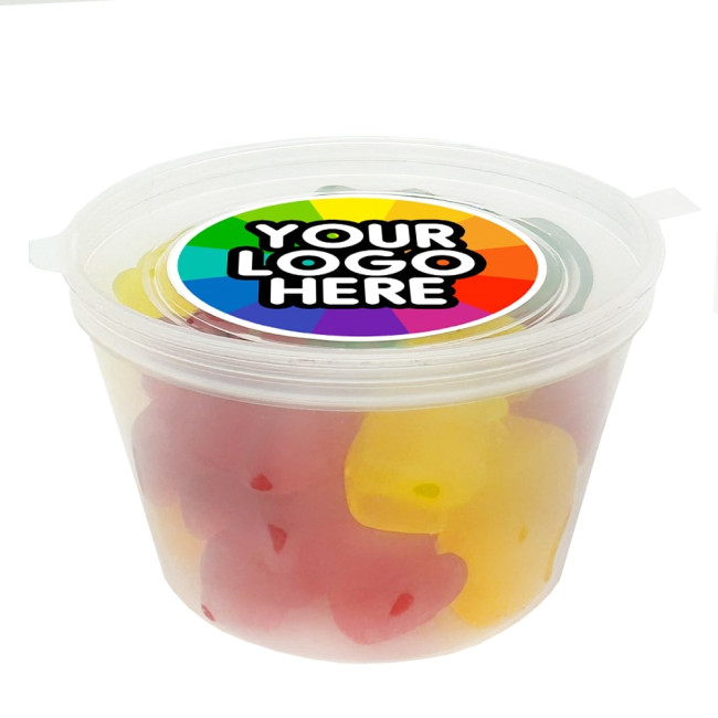 Custom Printed Vegan Mini Bears Tub 50g