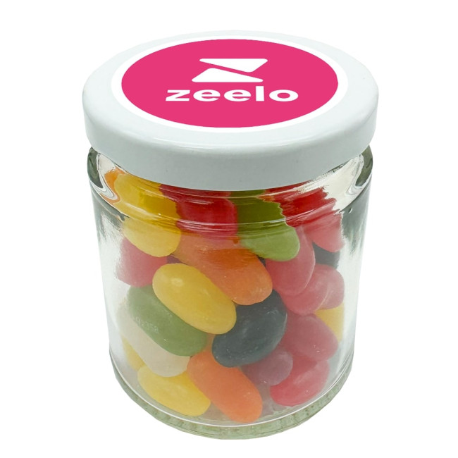 Custom Printed Jelly Beans Jar 130g