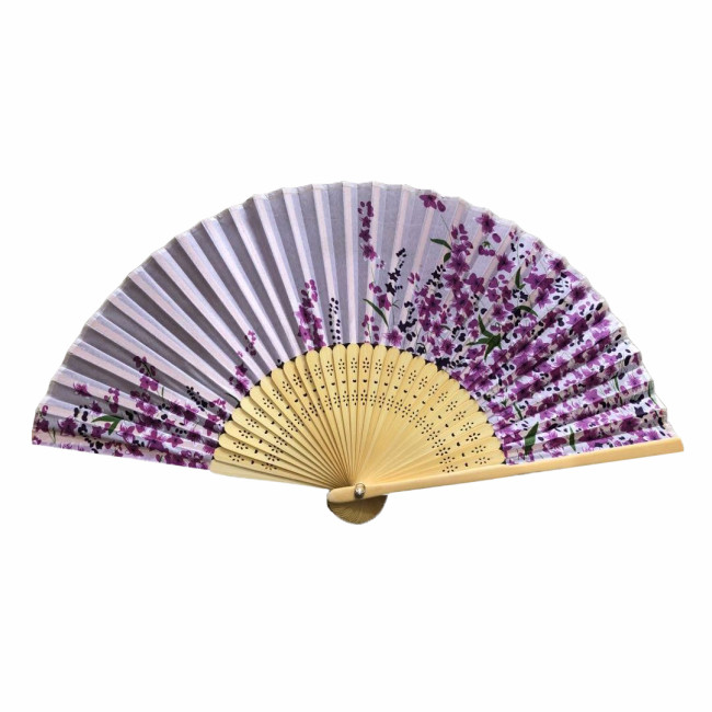 Custom Printed Bamboo Fan