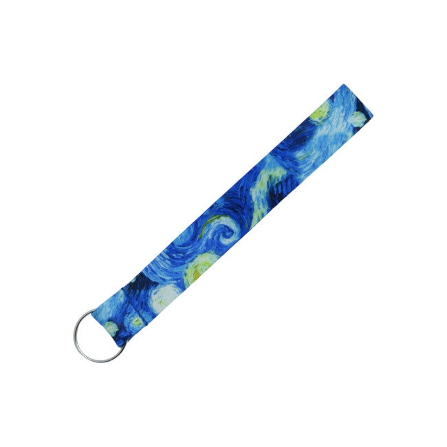 Custom Printed Dye Sublimation Wrist Lanyards