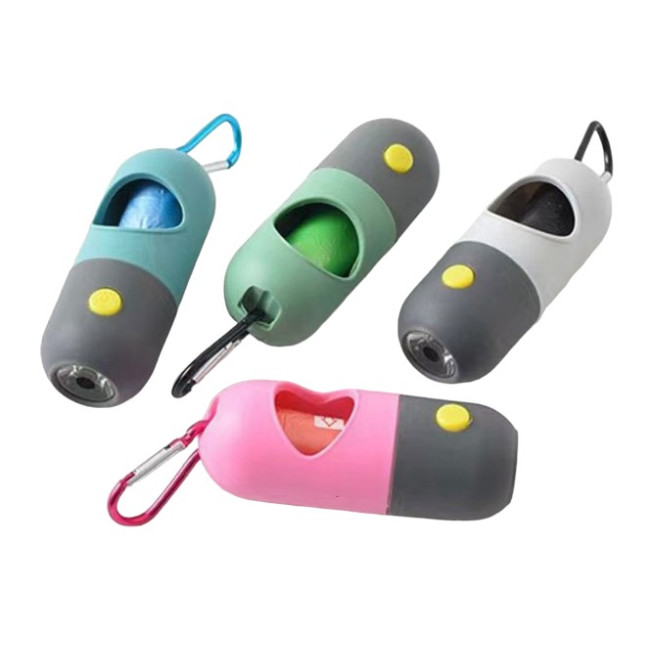 Custom Printed Poo Bag Dispenser with Torch