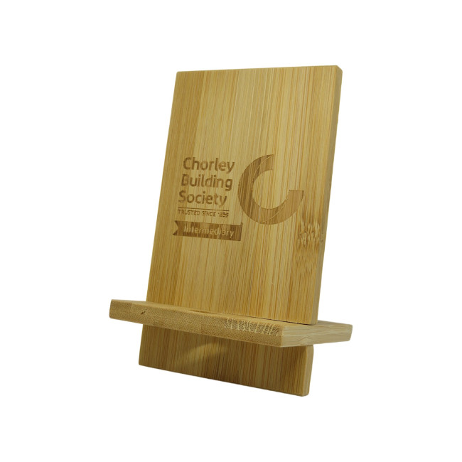 Branded Premium Bamboo Phone Chair