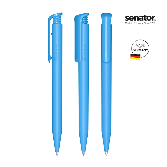 Custom Printed Senator Super Hit Matt Recycled Push Ball Pen - Image 6