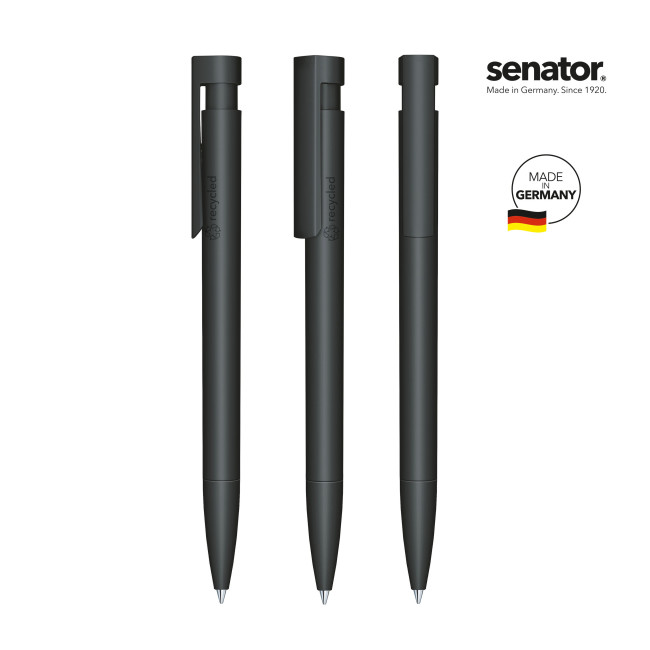 Custom Printed Senator Liberty Matt Recycled Push  Ball Pen - Image 9