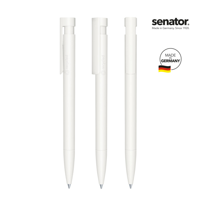 Custom Printed Senator Liberty Matt Recycled Push  Ball Pen - Image 5