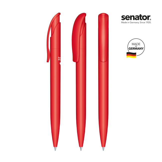 Custom Printed Senator Challenger Recycled Push ballpen - Image 8