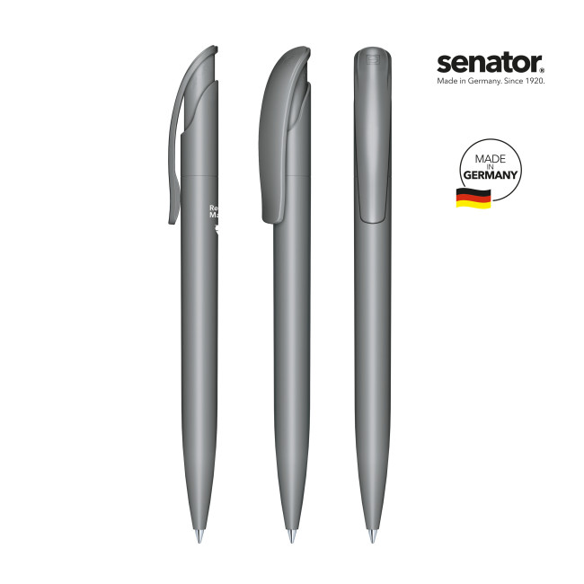 Custom Printed Senator Challenger Recycled Push ballpen - Image 4